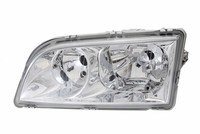 Scheinwerfer Links FüR Volvo S40 V40 1995-2004 Chrom H7 Halogen Elektr. LWR