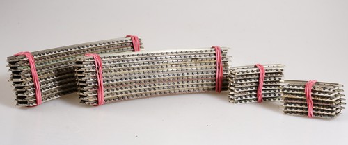 (0638) Fleischmann Picolo  Spur N gebogene Gleise 10*9120+15*9122 | Condition: Gebraucht