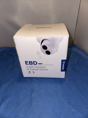INCOMPLETE - GEOVISION GV-EBD4700-0F 4MP H.265 LOW LUX IR EYEBALL DOME IP