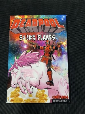 Deadpool Corn Flakes Cereal