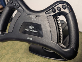 Sega Saturn Racing Steering Wheel Controller
