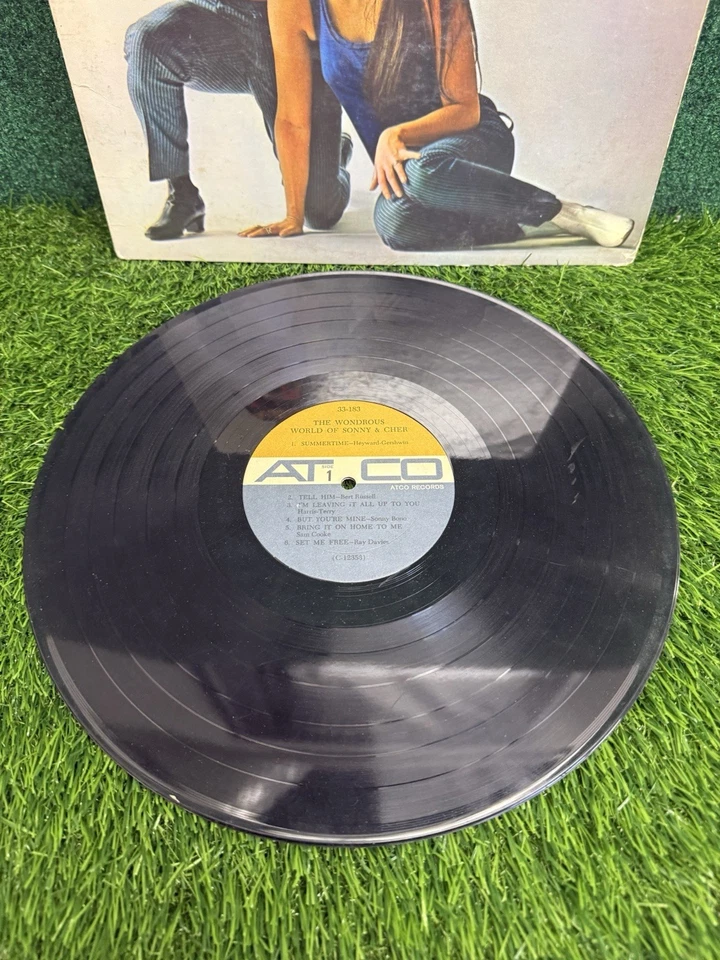 Sonny and Cher ‎The Wondrous World Of 1966 Vinyl LP Record Album Mono VG/VG+ - Image 2 of 3