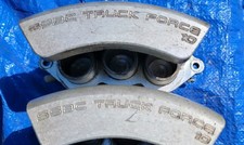 Pair Of Ssbc Tri-power Truck Force 10 Capliers And Caliper Brackets. Pair Of Ssbc Tri-power Truck Force 10 Capliers And Caliper Brackets.