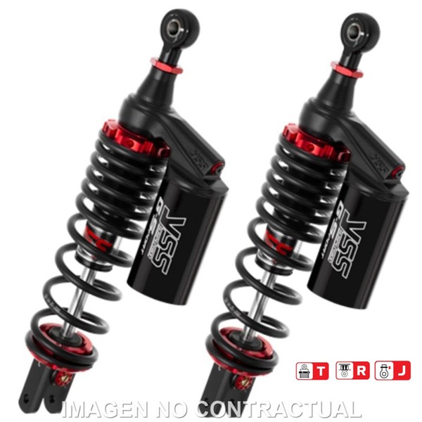 Set StoßDäMpfer Hinten YSS Gas Nach Oben Line C-Botella Obermaterial-image