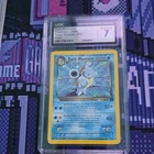 Pokemon TCG CGC 7 Dark Blastoise Holo 3/82 Team Rocket Unlimited English 2000