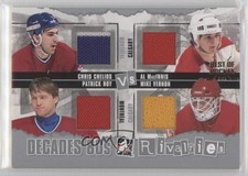 2010 ITG Decades 1980s Silver Best of Hockey Chris Chelios Patrick Roy HOF 0af