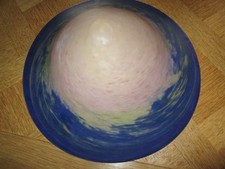 Elément de lustre, suspension, lampe, pâte de verre, le verre français