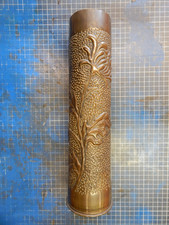 DOUILLE D'OBUS artisanat de tranchées WW1