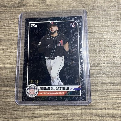 2025 Topps All Star Game Adrian Del Castillo Black Foil 10/10