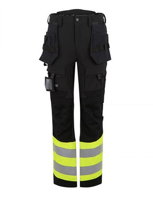Regatta High Visibility TRJ480 | Hi-Vis X-Pro Stretch Holster Trouser (Class 1) 