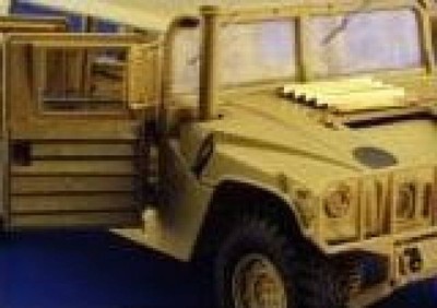 M-113A2 Desert I.F.F./C.I.F. i.d. panels -Tamiya- / 1:35 - Eduard 35658