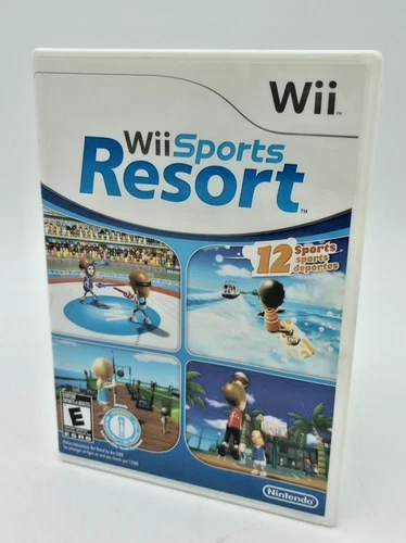 Nintendo Wii Wii Sports Resort Complete CIB Very Good Condition