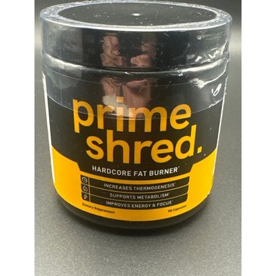 Prime Shred Hardcore Fat Burner Sealed 90 Capsules Exp. 12/2026