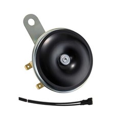 3.1" 12v 110db Motorcycle Electric Horn Waterproof Color plated single horn