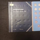 Roosevelt Dimes 1946-1964. 48 Coins 90% Silver. 58 Total In Book Set - See Pics