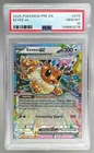 148663278 Eevee ex 2025 Pokemon Prismatic Evolutions #075 PSA 10