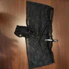 NWOT Torrid Black Cheeky All Over Lace Panty Plus Size 2X, 18/20