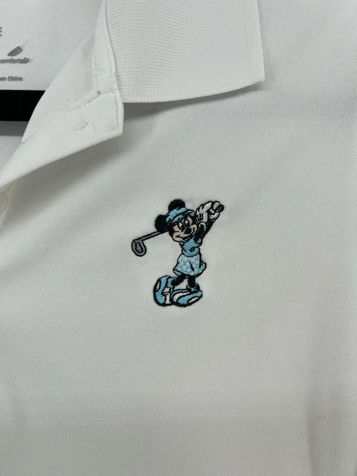 Kate Lord Minnie Mouse Golf Azul Blanco Manga Corta Polo - Mediano Foto 2 de 4