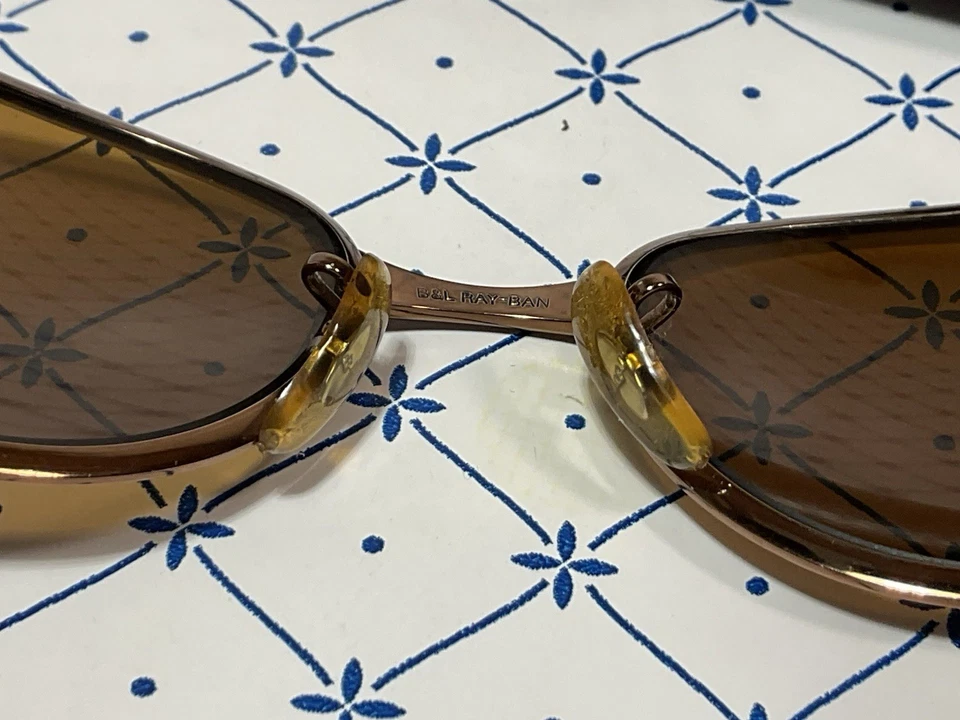 Gafas de sol envolventes vintage para hombre B&L Ray Ban W2645 Sidestreet Mondo Foto 4 de 4