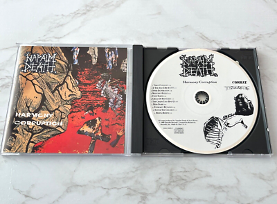 Napalm Death Harmony Corruption CD 廃盤 レア