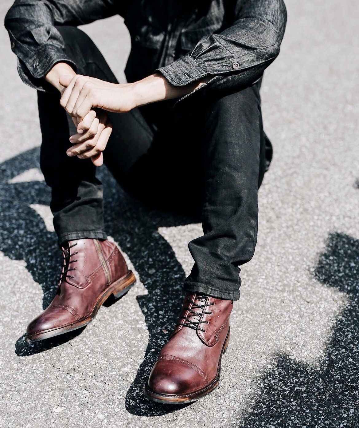 frye murray cap toe boot