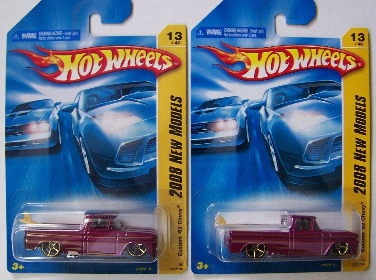 Hot Wheels Custom '62 Chevy Assortment Pick Lot | 2 Cars per