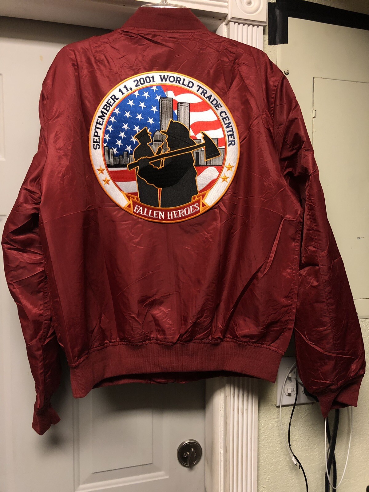 September 11th, 2001 Fallen Heroes Commemorative Jacket. Large. | eBay