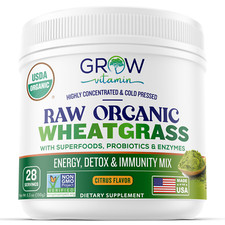 Organic Greens Blend - Super Greens Powder for Energy  Digestive Health