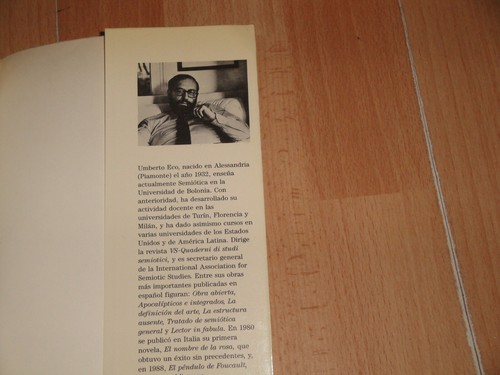 EL PENDULO DE FOUCAULT DE UMBERTO ECO LIBRO PRIMERA EDICION DEL AÑO 1989 - Imagen 4 de 5