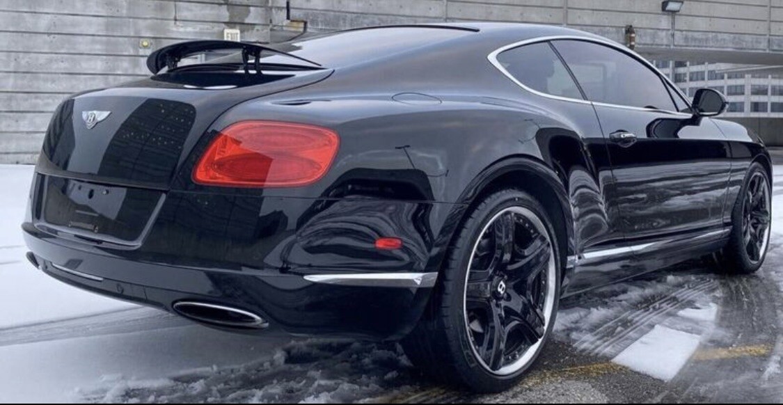 OEM Bentley Continental Wheel Face for 21” Mulliner GT GTC Supersports Black BBS