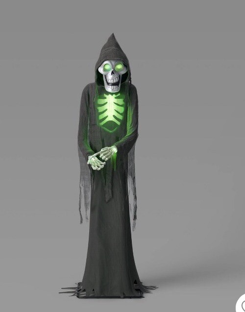 Hyde & Eek Lewis Friend Bruce 8' Skeleton Ghoul Halloween