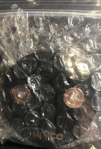 Mimco Cumulus Stud Earrings Rose Gold Studs BNWT Surgical Posts RRP $49.95 New - Picture 4 of 9