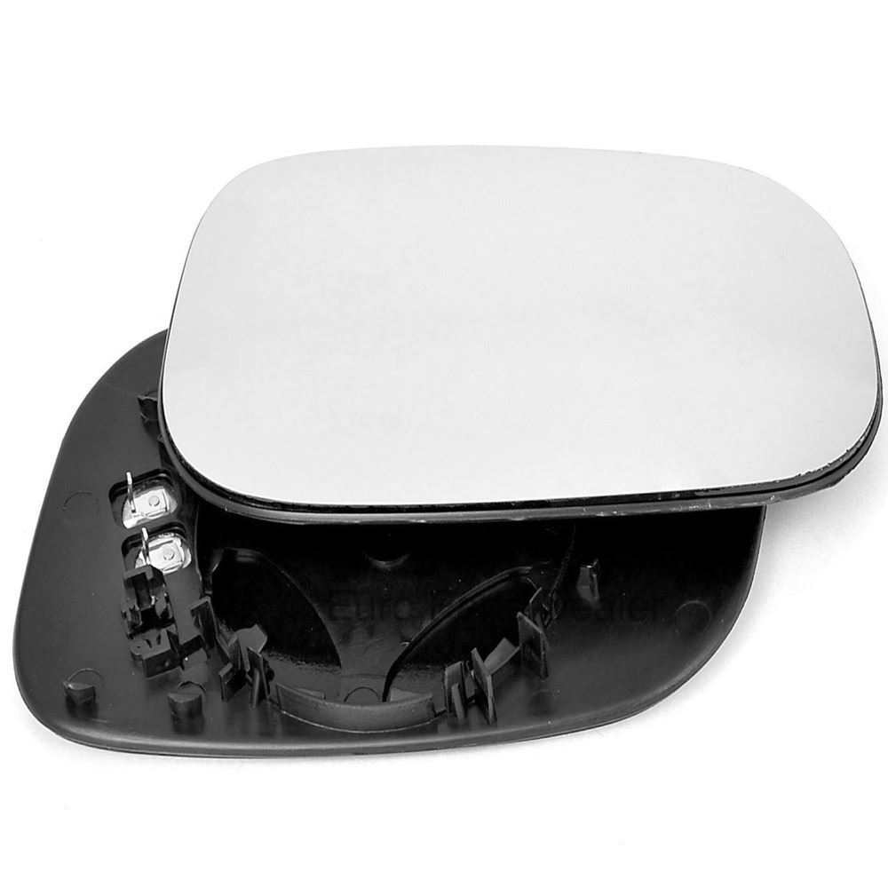 Driver side Clip Heated Convex wing mirror glass for Volvo C30 06-09