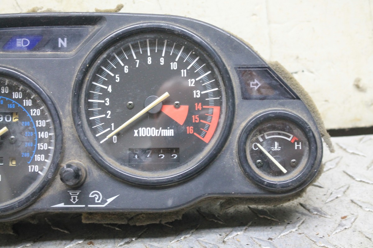 98_ 94-04 KAWASAKI NINJA ZX6E ZX600 ZX6 SPEEDO TACH GAUGES DISPLAY