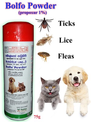 Bolfo Anti Tick Flea And Lice Powder For Dogs And Cats Insect Talc