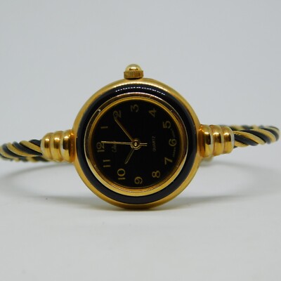 Collezio Two-Tone Quartz Analog Women's Watch Sz. 5 3/4'' New Battery