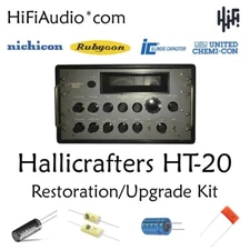 Hallicrafters HT-20 radio Restoration Kit repair service recap rebuild capacitor