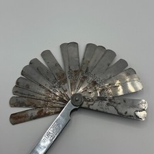 Vintage Craftsman NO. 40804 Feeler Gage Set Made In USA ๐บ๐ธ .0015"-.035"