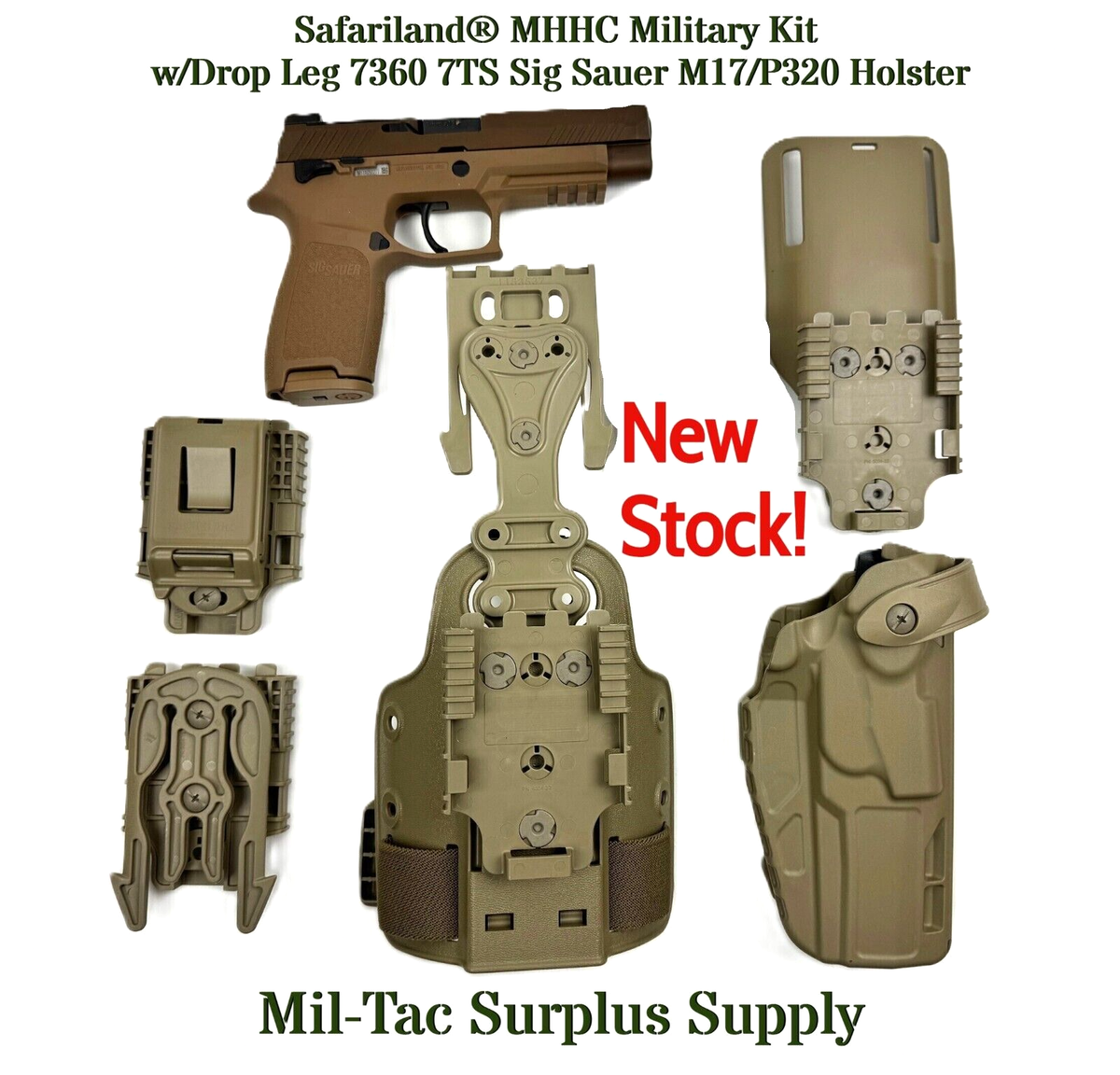 Safariland® MHHC Military Kit w/Drop Leg 7360 7TS Sig Sauer