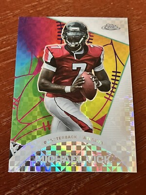 Michael Vick 2024 Topps Composite ''All-Etch X-Fractor'' #CAE-1 Atlanta Falcons