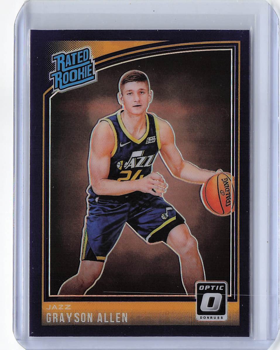 2018-19 Donruss Optic #156 Grayson Allen Purple