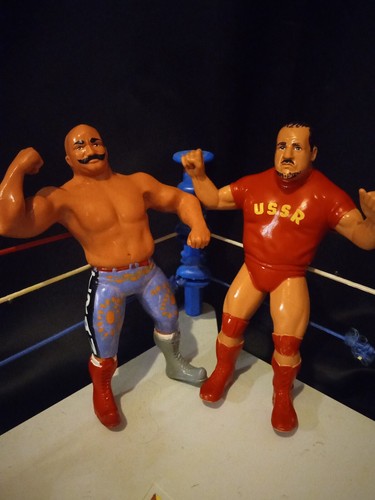 LJN WWF SHEIK VOLKOFF TAG TEAM WRESTLING SUPERSTAR...