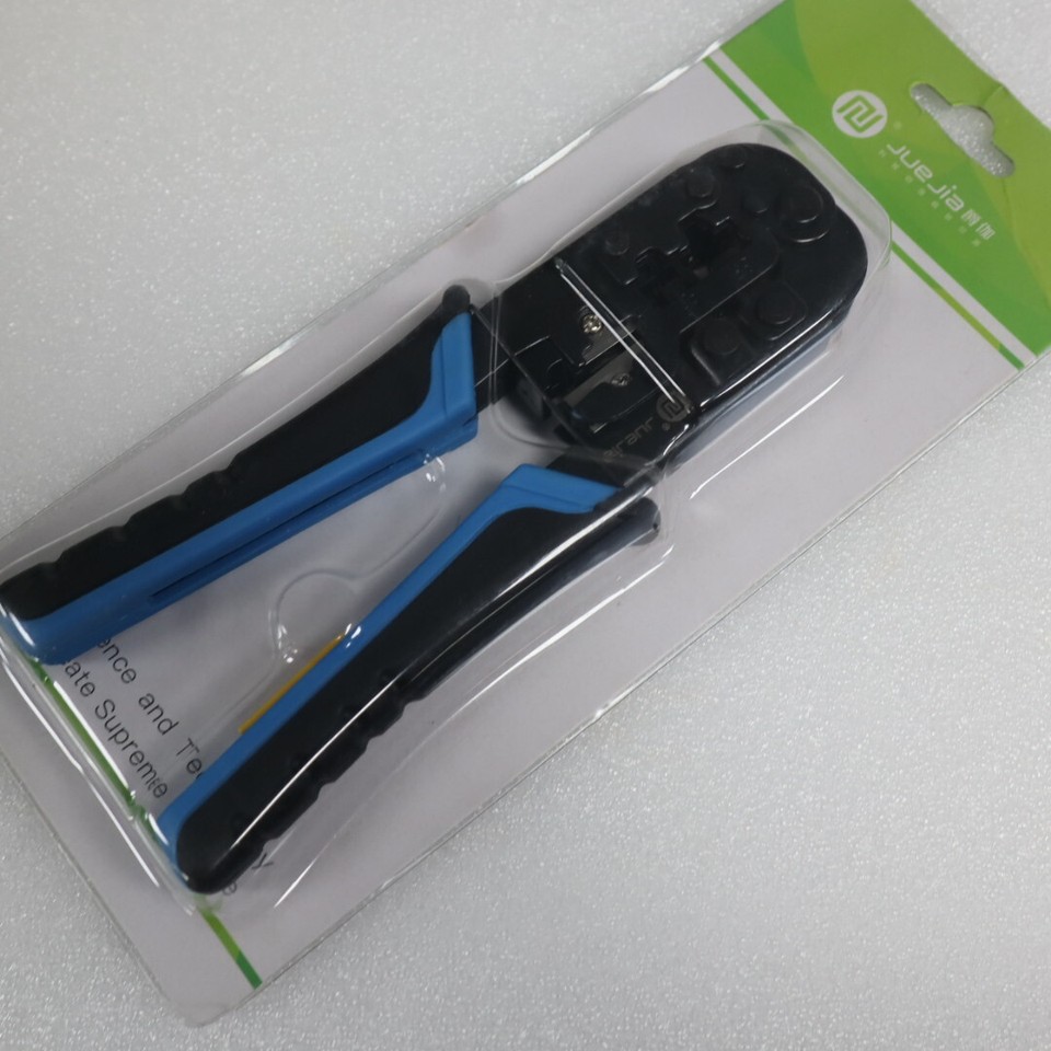 RJ45 Crimping Tool Cat5e Cat6 Cat7 Network Ethernet Cable Cutter Crimp ...