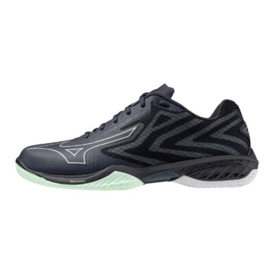 MIZUNO Wave Claw EL2 WIDE 71GA2584 65 Light Gray White Green Width