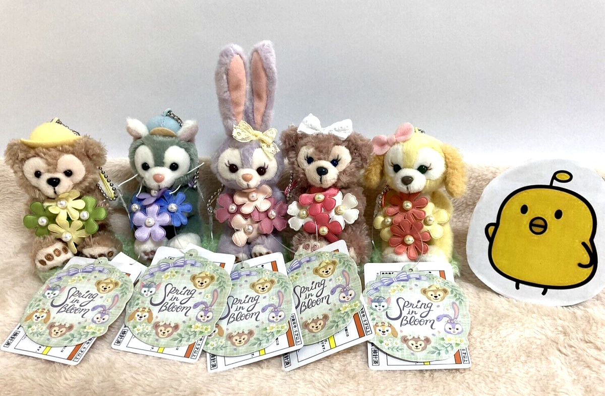 Tokyo Disney Sea 2021 Duffy Spring in Bloom Duffy & Friends Plush Tokyo Disney Sea 2021 Duffy Spring in Bloom Duffy & Friends Plush