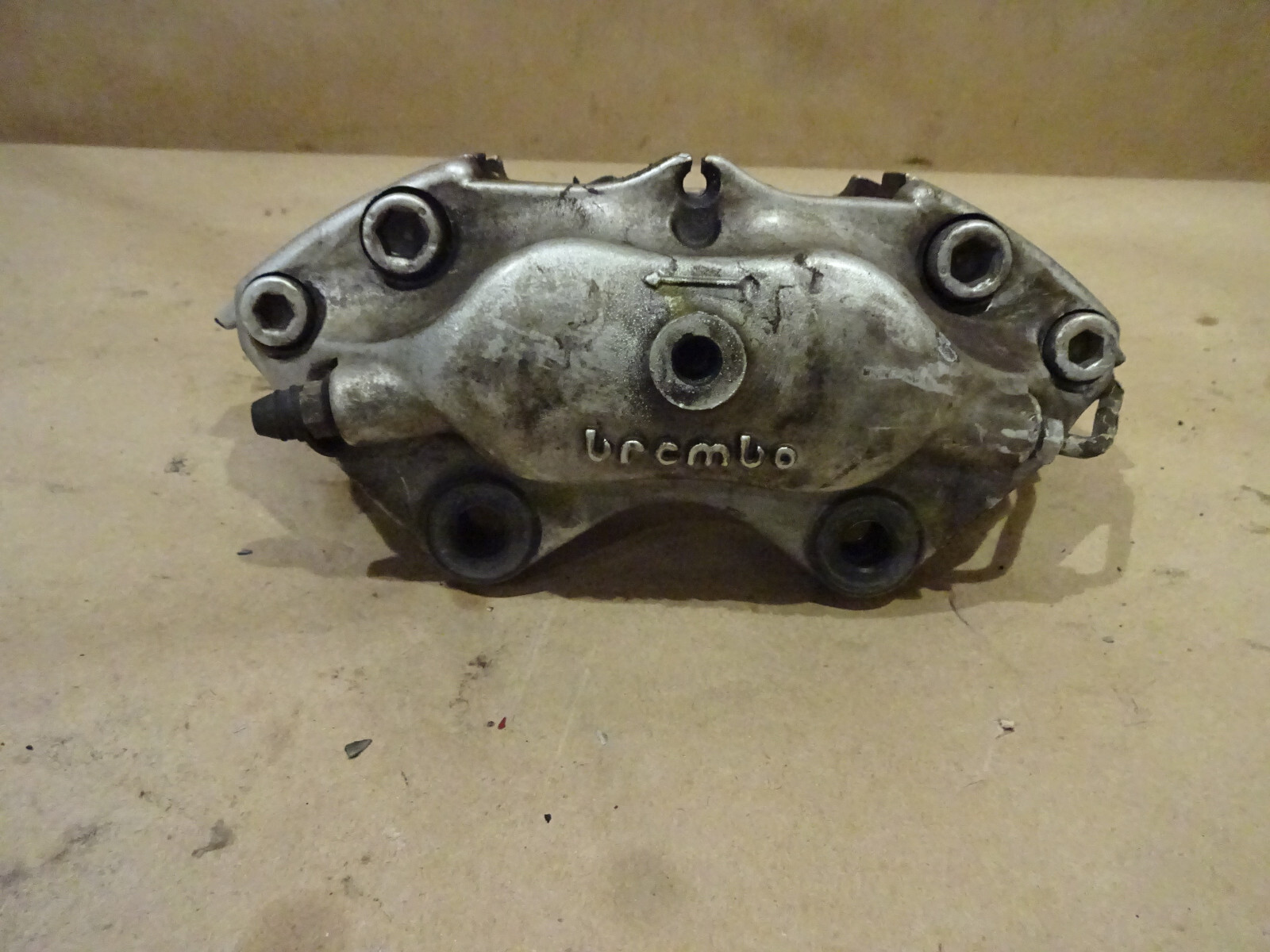 Maserati 4200 Coupe Spyder RH Rear Brake Caliper Silver P/N 200055