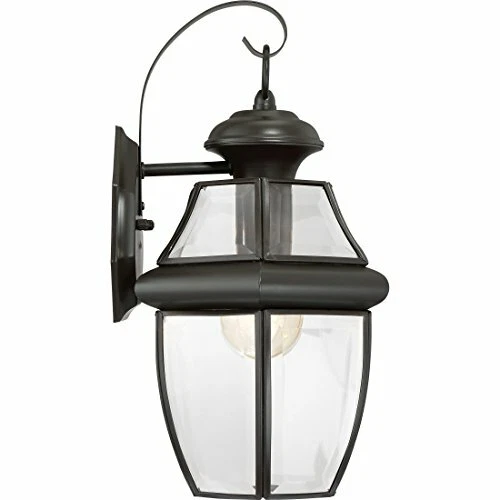 Quoizel NY8316Z Newbury Light Outdoor Wall Lantern, Medici Bronze - Picture 6 of 7