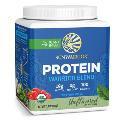 Vegan Protein Powder, Organic Plant-Based, 19g Protein, 15 Servings