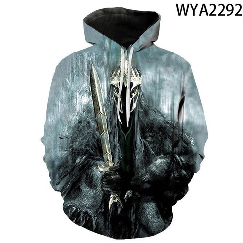 Cosplay The Lord of the Rings The Hobbit Gandalf 3D Hoodies Sweatshirts Jackets - Picture 16 of 28