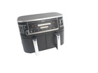 Ninja DZ550 Foodi 6in1 10qt XL 2-Basket Air Fryer DualZone Cook System , USED ,A